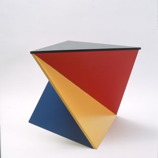 Tribute to Mondriaan: Yvonne Kracht - stool 34x34x43 cm