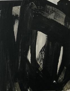Nies de Vuist - ZT -  cm 50x40 acryl op linen
