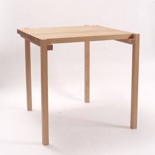 Tribute to Mondrian: André van Lier: table 70x70x70 cm - wood